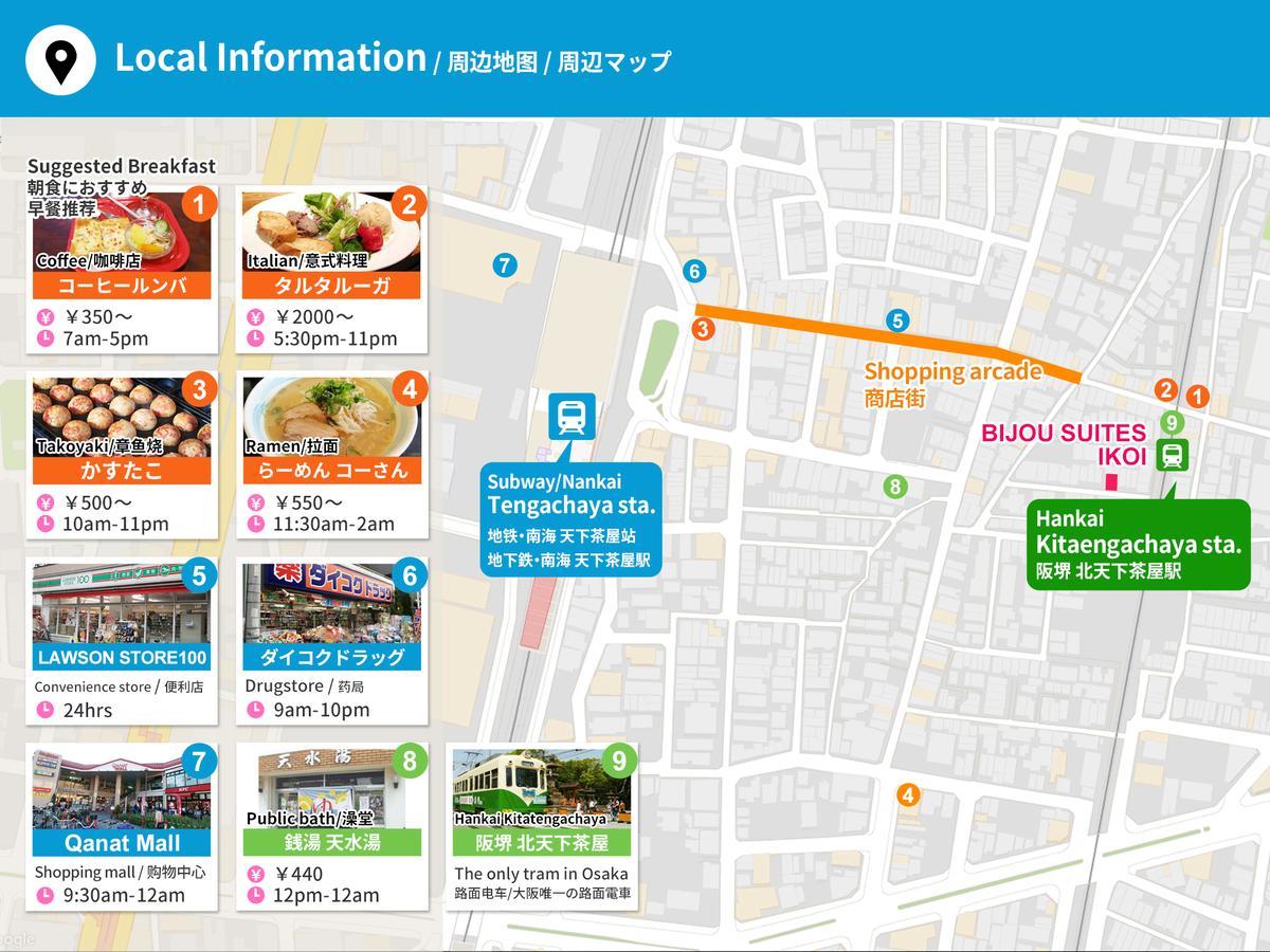 比茹套房休闲度假屋 大阪 外观 照片